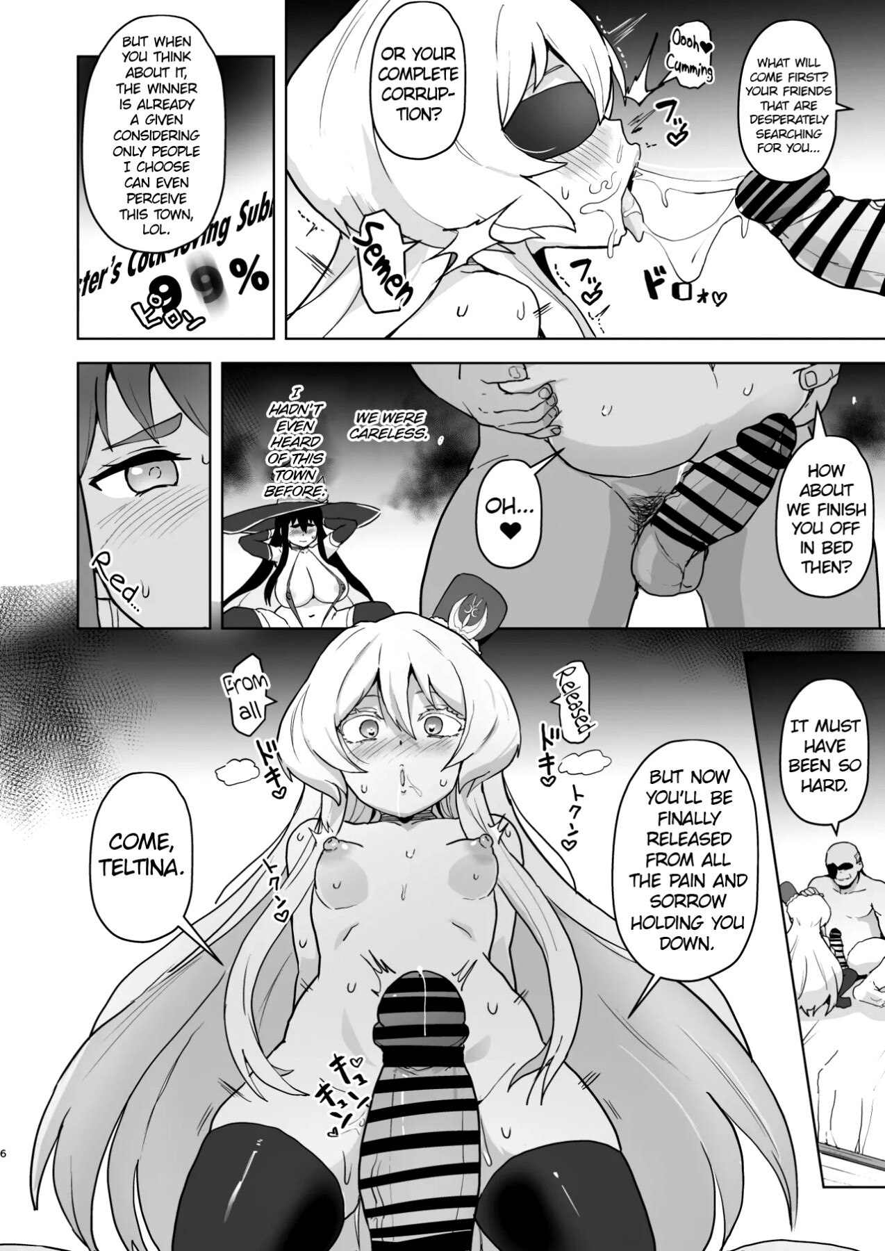 Hentai Manga Comic-Privilege erotic magic, the fall of a happy succubus-Read-5